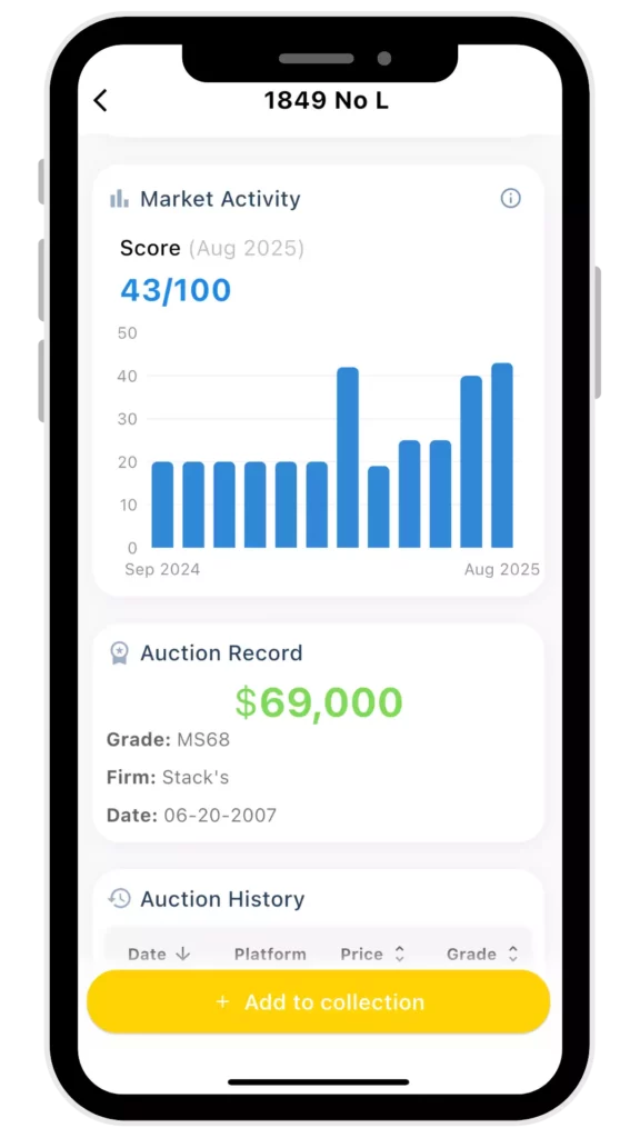 Coin Identification App Screenshot