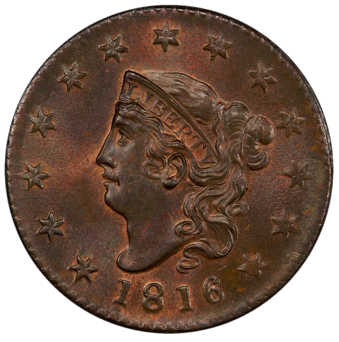 Coronet Head Cent Value Chart by Year