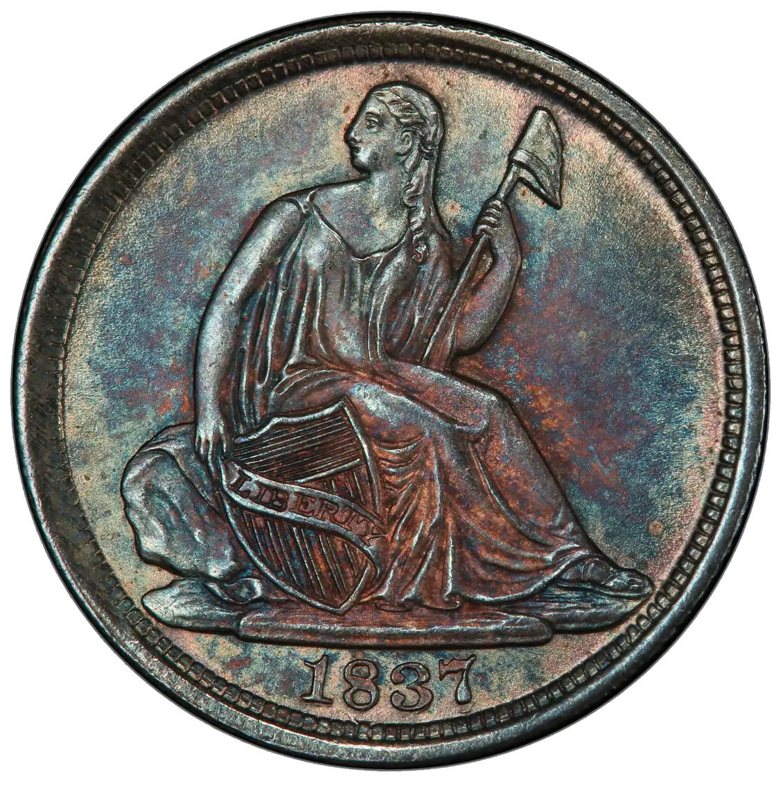 Liberty Seated Half Dime Value Chart by Year