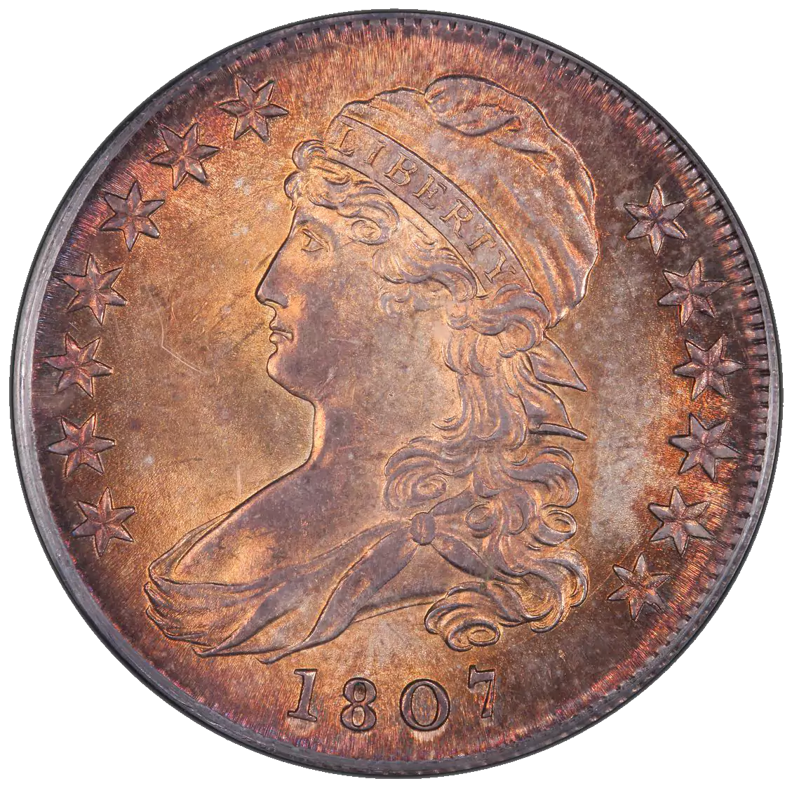 Capped Bust Half Dollar Value Chart by Year