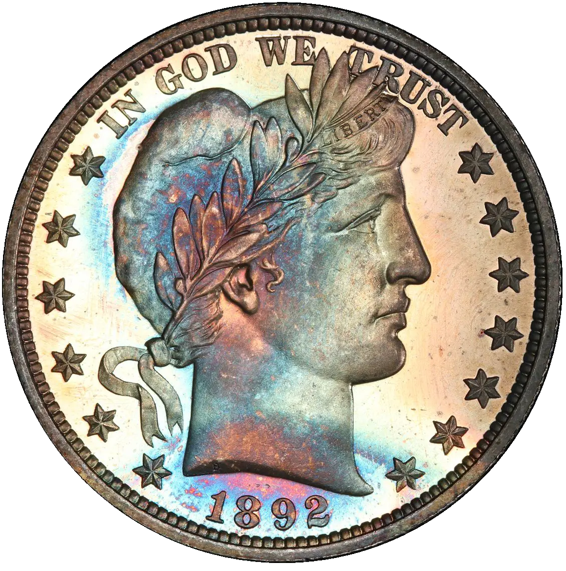 Barber Half Dollar Value Chart by Year