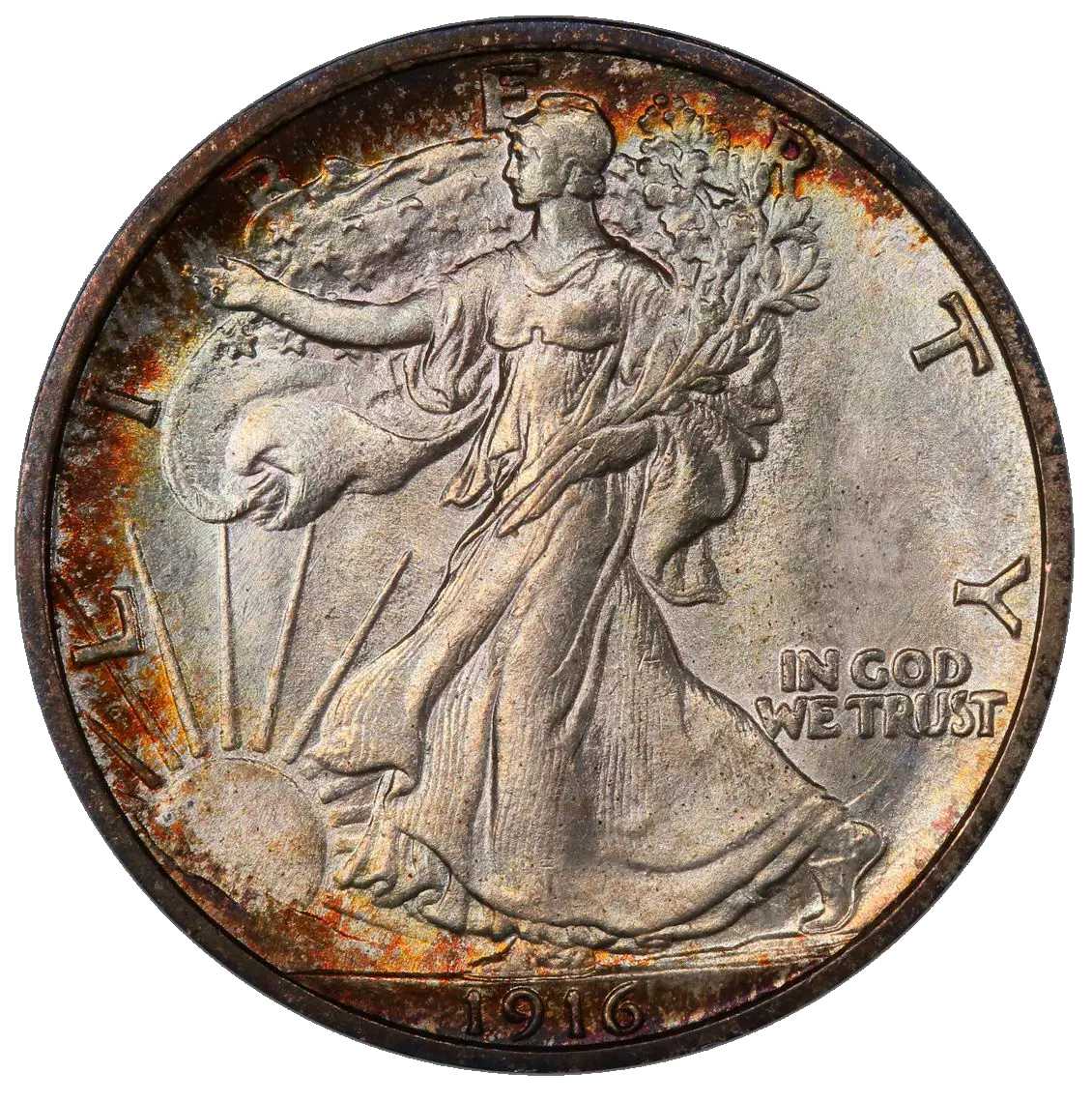 Walking Liberty Half Dollar Value Chart by Year