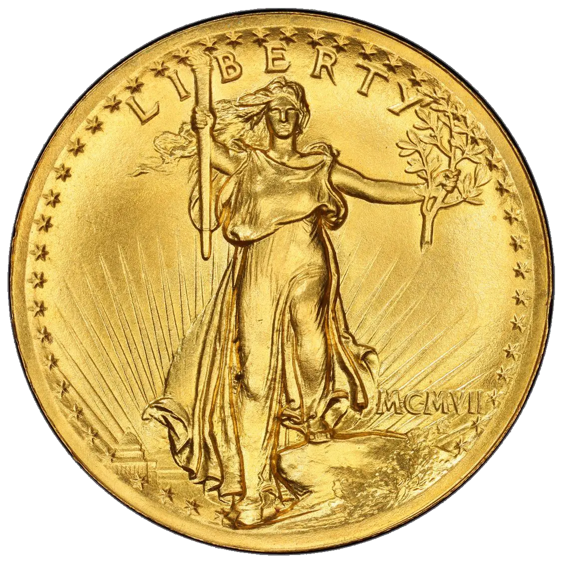 St. Gaudens $20 Value Chart by Year